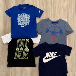 Lot of 4 Nike boys 3T shirts